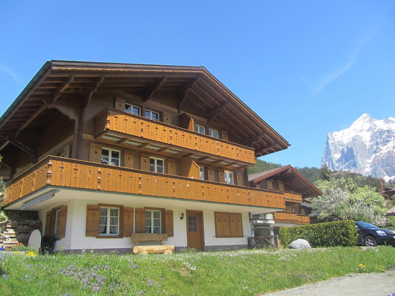 Apartment Chalet Mittelhorn-1 Grindelwald Buitenkant foto